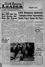 Csea Denounces Rochester Company Union Agreement Seeks