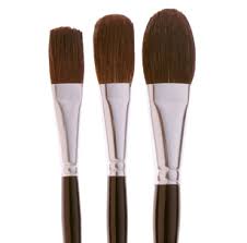 The man in the camel hair coat (new testament people). 1120 Fine Flat Oval Trim Camel Hair Wash Brush Solo Horton