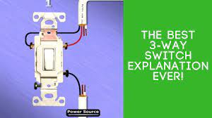 3 pin on/off rocker switch with red indicator light when truing on, easy to turn on or off, has been passed test of 5,000 times pressing. The Best 3 Way Switch Explanation Ever Youtube