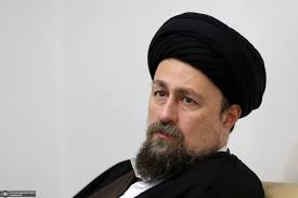 ادای احترام سید حسن و سید علی خمینی به رهبر شهید انقلاب