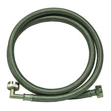 You can buy a kit that has the parts you'll need, 1/4 inch connectors with a 6 foot, 1/4 inch supply hose, that has the 1/4 nuts on both ends. Ice Maker Installation Kit Appliance Supply Lines Drain Hoses At Lowes Com