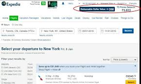 Expedia For Td Maxing Travel Value With Expedia Tds Visa