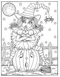 Scary halloween coloring pages pdf. Hocus Pocus Witches Printable Coloring Pages For Adults Etsy Halloween Coloring Book Halloween Coloring Coloring Books
