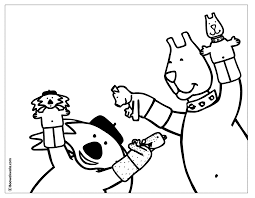 Coloring pages to download and print. Puppet Coloring Page Coloring Home