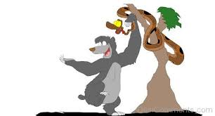 Animation is a method in which figures are manipulated to appear as moving images. Kaa And Baloo Desicomments Com