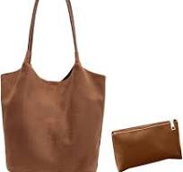 LYEAA Tragetasche aus Wildlederimitat, Magnetverschluss, Schultertasche für  Damen, lässige Tasche mit Tragegriff oben für Arbeit und Reisen, braun, ...