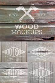 5 Free Weathered Wood Logo Mock Up Textures Free Logo Mockup Design Freebie Graphic Design Resources
