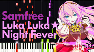 aregan - Free MIDI and sheet music!: Luka Luka ☆ Night Fever REMAKE