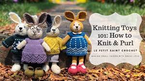 Check spelling or type a new query. Knitting Toys 101 How To Knit Purl Youtube