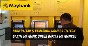Masukkan nombor telefon orang yang dicari dan tunggu beberapa saat untuk memeriksa di mana dia berada. Cara Daftar Kemaskini Nombor Telefon Di Atm Maybank Untuk Daftar Maybank2u Edu Bestari