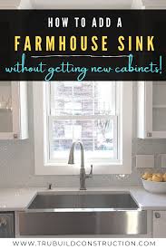 Next, make these diy dividers for your kitchen cabinets. The Best Retrofit Farmhouse Sinks For Your Kitchen Trubuild Construction