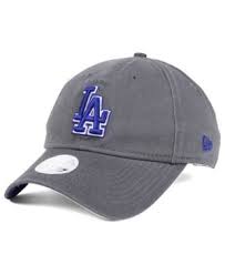 New Era Women S Los Angeles Dodgers Preferred Pick 9twenty Strapback Cap Gray Adjustable Strapback Cap Dodgers Mlb Women