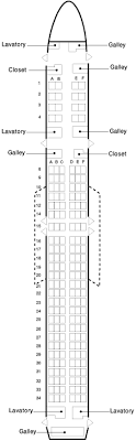 Continental Airlines Aircraft Seatmaps Airline Seating