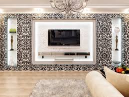 A wall display niche can be easily enclosed if you no longer want to use it. A Niche For A Drywall Tv 63 Photos Ideas For Placement In A Modern Interior A Portal Or A Wall Under A Tv How To Make A Wall Under The Monitor With