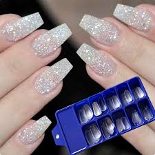 Maybe you favor sweet short pink acrylic nails, or perhaps you prefer some dramatic coffin acrylic nails instead. 100pcs Box Acrylic Coffin Short Ballerina Fake Nails Art Press On Nails Professional Full Cover Fasle Nail Art Fingernail Full False Nails Aliexpress