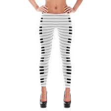 Piano Key Leggings