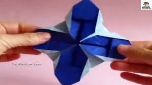 Dalam seni melipat kertas origami. Dailymotion Video Player Tutorial Membuat Kincir Kertas Origami Make A Windmill Using Origami Paper