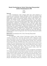 Kepentingan lain yang ketara hasil daripada perkembangan sains & teknologi adalah. Http Jurnal Uinbanten Ac Id Index Php Primary Article Download 144 146