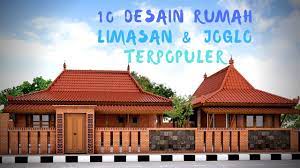 Bangunan tradisional yang khas ini terbuat dari bahan kayu. 10 Desain 3d Rumah Limasan Modern Dan Rumah Joglo Modern Youtube