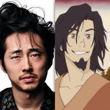 Ich hoffe, Steven Yeun bekommt die Gelegenheit, Wan in der Live-Action zu  spielen, er hat den Charakter gesprochen. Das wäre eine perfekte Besetzung.  : r/TheLastAirbender