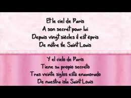 Sous Le Ciel De Paris Zaz Et Pablo Alboran Canciones Para Aprender Frances A2 B1 B2 Youtube En 2020 Unas Francesas Alboran Aprender Frances