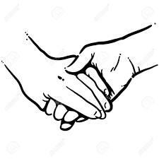 The framed artwork, featuring a line drawing of two hands holding each other, is a great pick to give your wall an accent piece that brings out your decor. Holding Hands Black And White Vector Art Royalty Free Cliparts Vectors And Stock Illustration Image 77613591