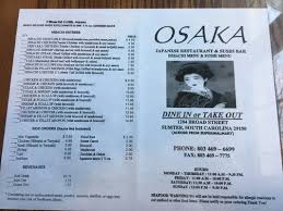 Whether you have the opportunity to try native japanese. Osaka Japanese Restaurant And Sushi Bar Takeout Delivery 21 Photos 35 Reviews Japanese 1284 Broad St Sumter Sc Restaurant Reviews Phone Number Menu Yelp