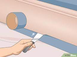 For painting over baseboards in rooms with hard flooring such as wood, tile or laminate, carefully run painter's tape along the floor where it meets the trim. 3 Easy Ways To Paint Baseboards With Carpet Wikihow