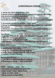 Dapatkan gratis informasi lowongan kerja terbaru langsung dikirim ke email kamu. Lowongan Kerja Medan Di Pt Sarana Industama Perkasa Poskerjamedan Com