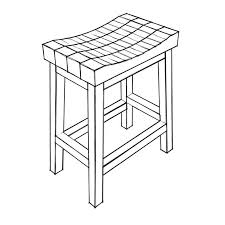 All the pieces went together like peas and carrots. How To Build A Diy Bar Stool Free Plans Thediyplan