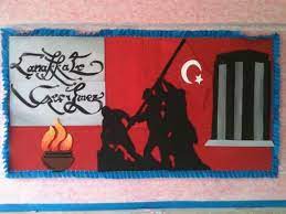18 Mart Canakkale Zaferi Pano Calismalari 18 Mart Etkinlik Ornekleri Nkfu Sanat Dersleri Martini Sanat