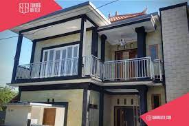 Tiang railing tangga menggunakan besi hollow hitam 40x40mm. Harga Railing Stainless Bali 2021 Mulai Rp 650 000