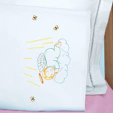 Since 1949, jack dempsey needle art has created charming embroidery patterns for crafters to create quality quilts, pillowcases, and baby gifts. Jack Dempsey Needle Art Stamped Embroidery Children S Pillowcase Precious Angel 1605913 Copper Centaur Studios