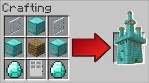 A minecraft house or a base is essential for your survival in the game. How To Instantly Make A Diamond House In Minecraft Minecraft Mods Youtube