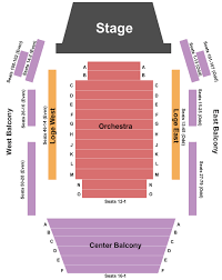 Shalin Liu Performance Center Tickets Box Office Seating