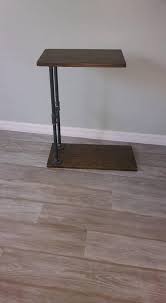Industrial C Table Industrial Sofa Table Steampunk C Table Etsy Sofa Arm Table Industrial Sofa Table C Table
