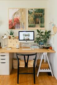 A home office next to the sitting. Our Home Office Guest Bedroom Black Blooms