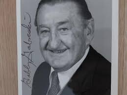 Podpis, autogram Peter Parrott, pilot RAF