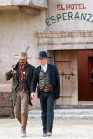 Z taka swietna obsada,musi wyjsc swietny film. Appaloosa Directed By Ed Harris Of Course He S Willing To Die You Think We Do This Kind Of Work Becau Western Movies Western Film Cowboy Action Shooting