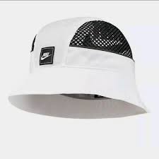 Nike Mens Bucket Hat L Xl White Mesh Sun Nike Hat Hats Mens Bucket Hats
