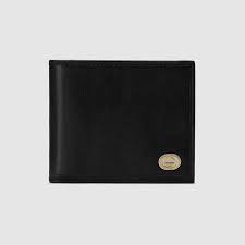 Great savings & free delivery / collection on many items. Gucci Gg Men Wallet With Interlocking G In Black Soft Leather Lulux