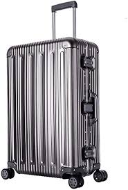 Check spelling or type a new query. Sfbbbo Valise Cabine 100 Alliage D Aluminium Valise De Magnesium En Metal Pur Pour Hommes Et Femmes Valise D Embarquement Bagages 20 Gris Amazon Fr Cuisine Maison