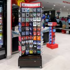 It fits anywhere and slides together in less than a minute. Longos Giftcard Floor Stand Marketing Impact Limited