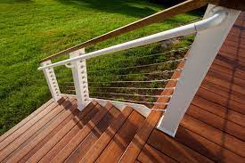 What are the parts of a deck rail? Steel Cable Deck Railings So What S The Deal