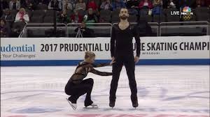 I got checked out at the cain came down awkwardly from a lift above partner timothy leduc, who was spinning while supporting her above his body with his right hand. 6 More Things I Learned From The 2017 Us National Figure Skating Championships Sarah Explains The Finer Sports