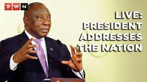 President cyril ramaphosa will address the nation at 8 this evening. Full Speech President Ramaphosa Announces Sa S Move To Alert Level 3 Youtube