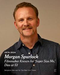 Morgan Spurlock, a documentary filmmaker best known for the Oscar-nominated  2004 film “Super Size Me,” died