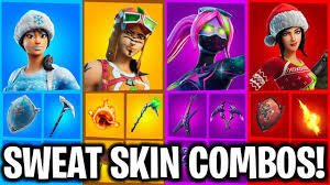The rarest skins in fortnite battle royale. Fortnite Chapter 2 Season 5 Sweat Skin Combos These Skins Are Sweaty Youtube