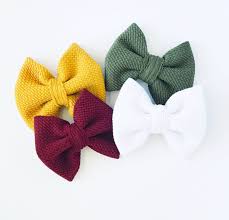 Fall Hair Bowstoddler Hair Bowslittle Girl Bowsopal Etsy Kids Hair Bows Toddler Hair Bows Fall Hair Bow