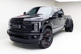Sharp Looking All-black F350 Super Duty Dually F350 Super Duty Diesel Trucks Ford Ford F350
